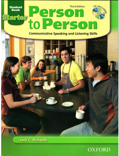 Person to Person: Communicative Listening and Speaking Skills- Student Book